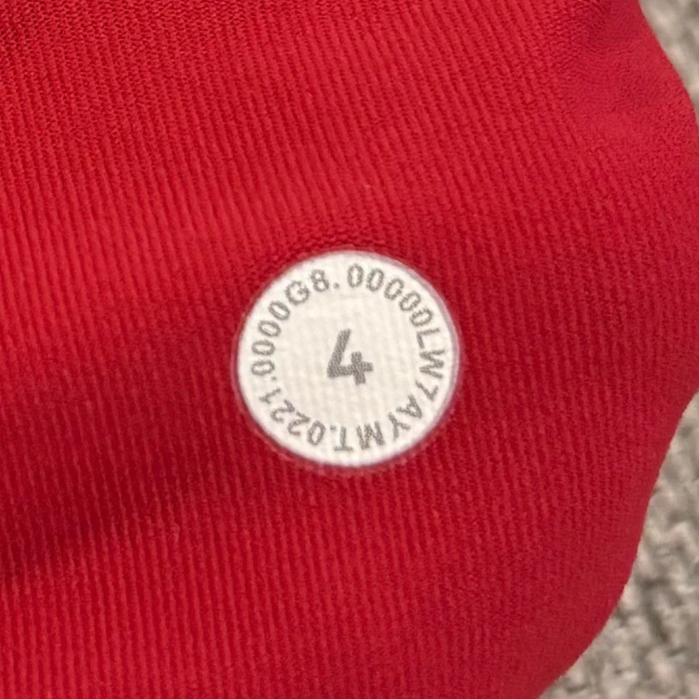 Lululemon Speed Up Shorts 4" In Dark Red Size 4 - Picture 7 of 7